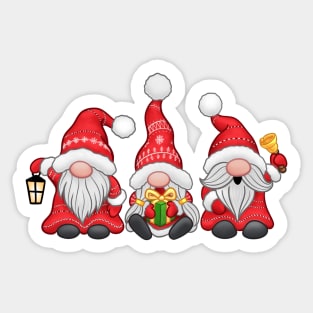 Christmas Gnomes Sticker